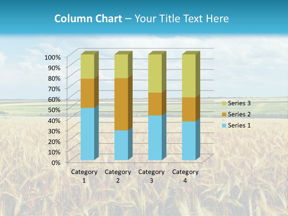 Sky Cultivate Summer PowerPoint Template