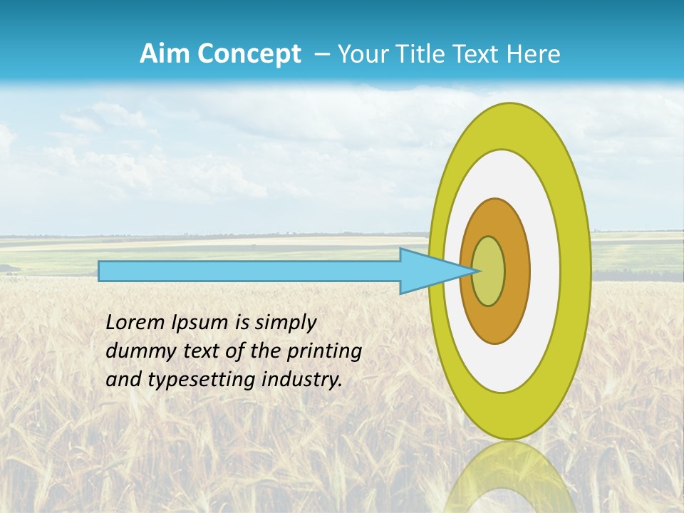 Sky Cultivate Summer PowerPoint Template