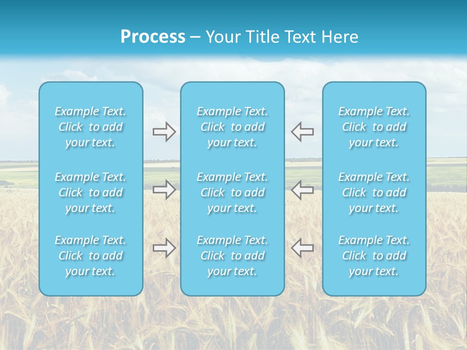 Sky Cultivate Summer PowerPoint Template