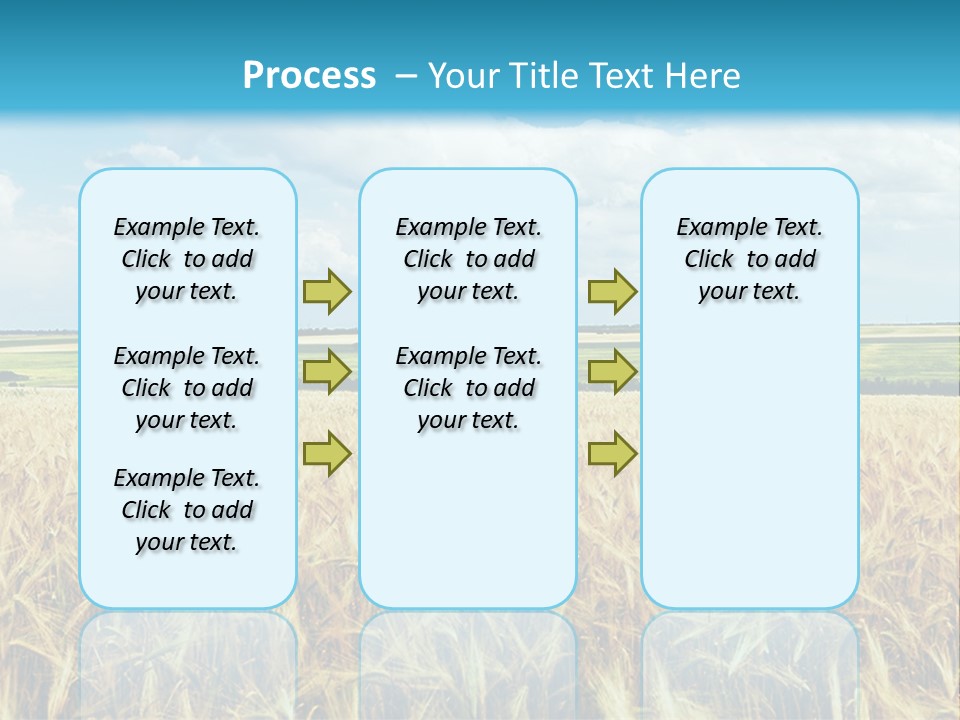 Sky Cultivate Summer PowerPoint Template