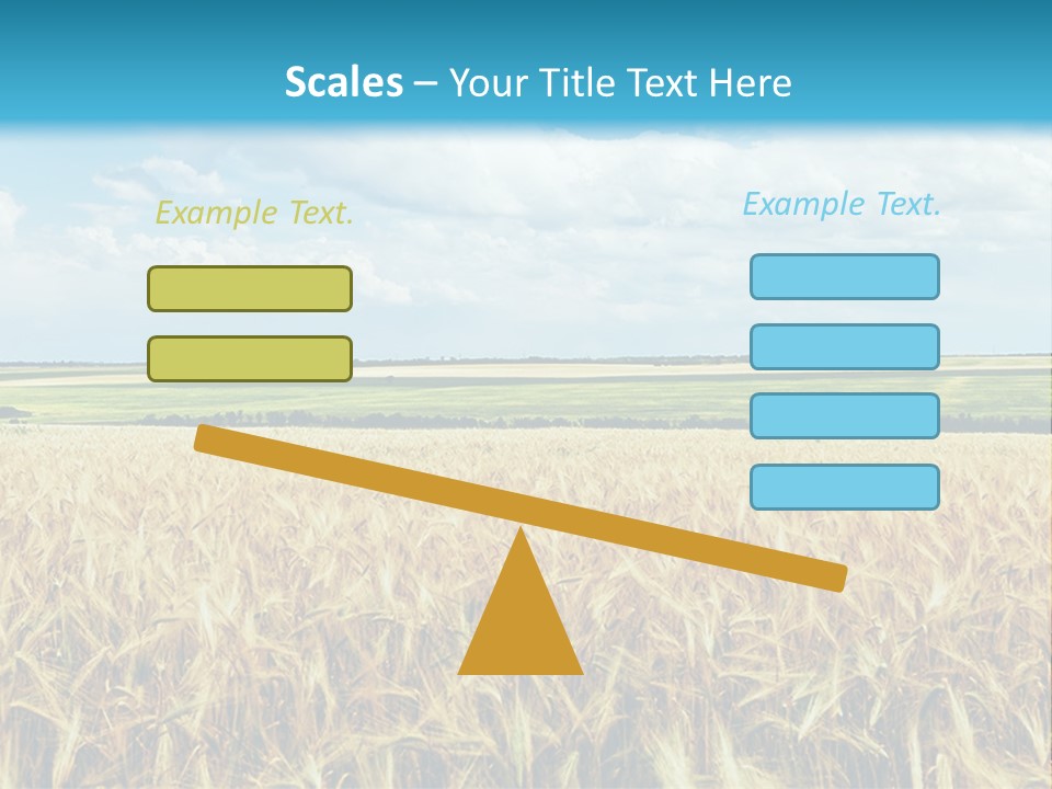 Sky Cultivate Summer PowerPoint Template