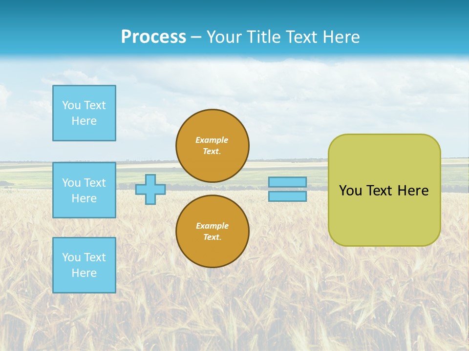 Sky Cultivate Summer PowerPoint Template