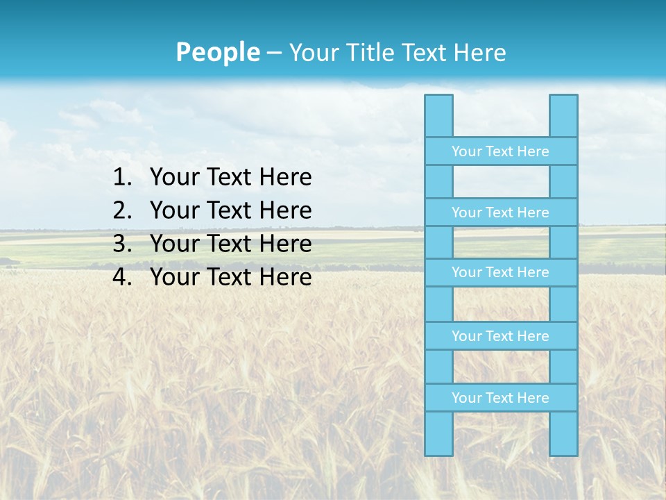 Sky Cultivate Summer PowerPoint Template