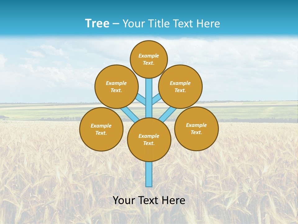 Sky Cultivate Summer PowerPoint Template