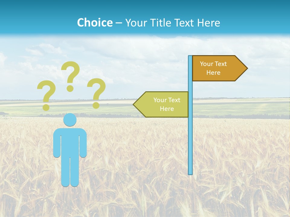 Sky Cultivate Summer PowerPoint Template