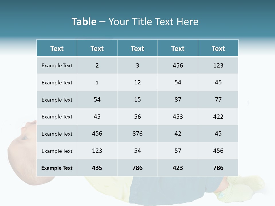 Babe Person People PowerPoint Template
