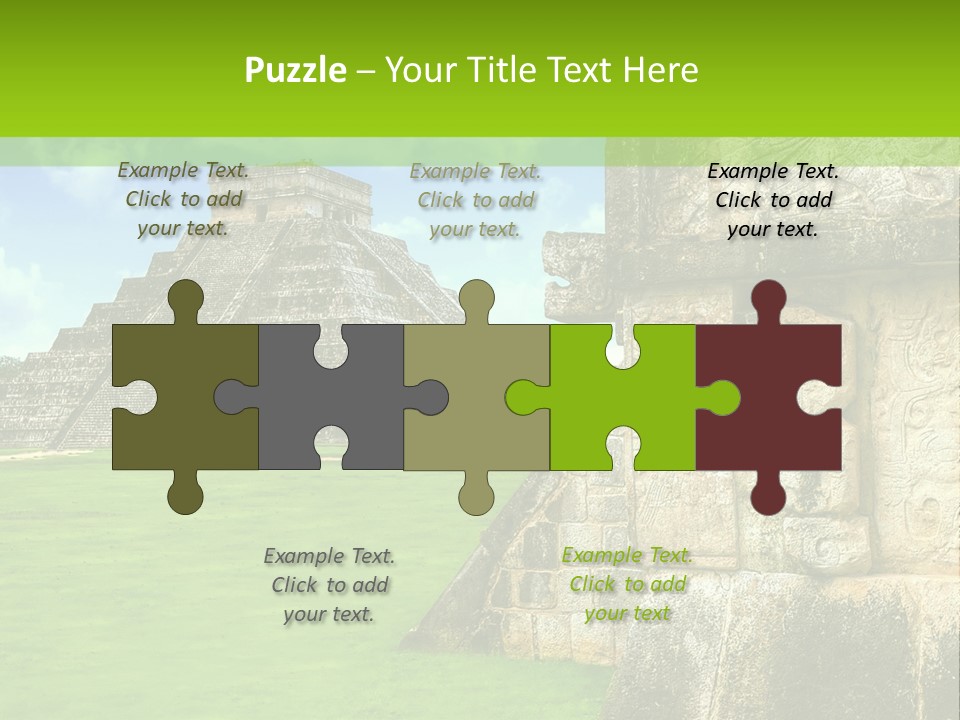 Wonder Mayan Monument PowerPoint Template