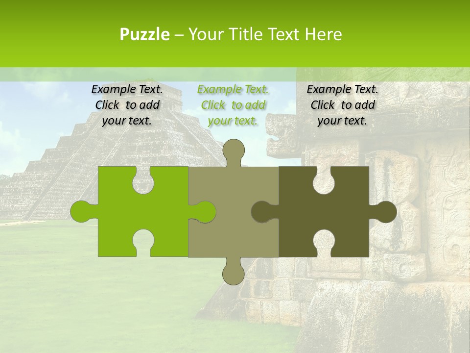 Wonder Mayan Monument PowerPoint Template