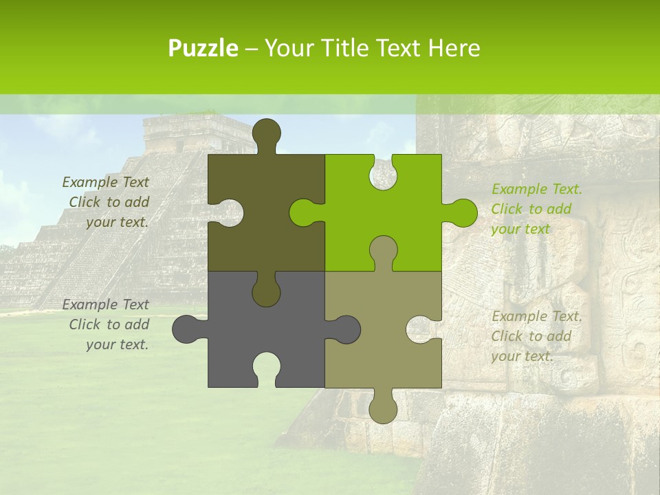 Wonder Mayan Monument PowerPoint Template