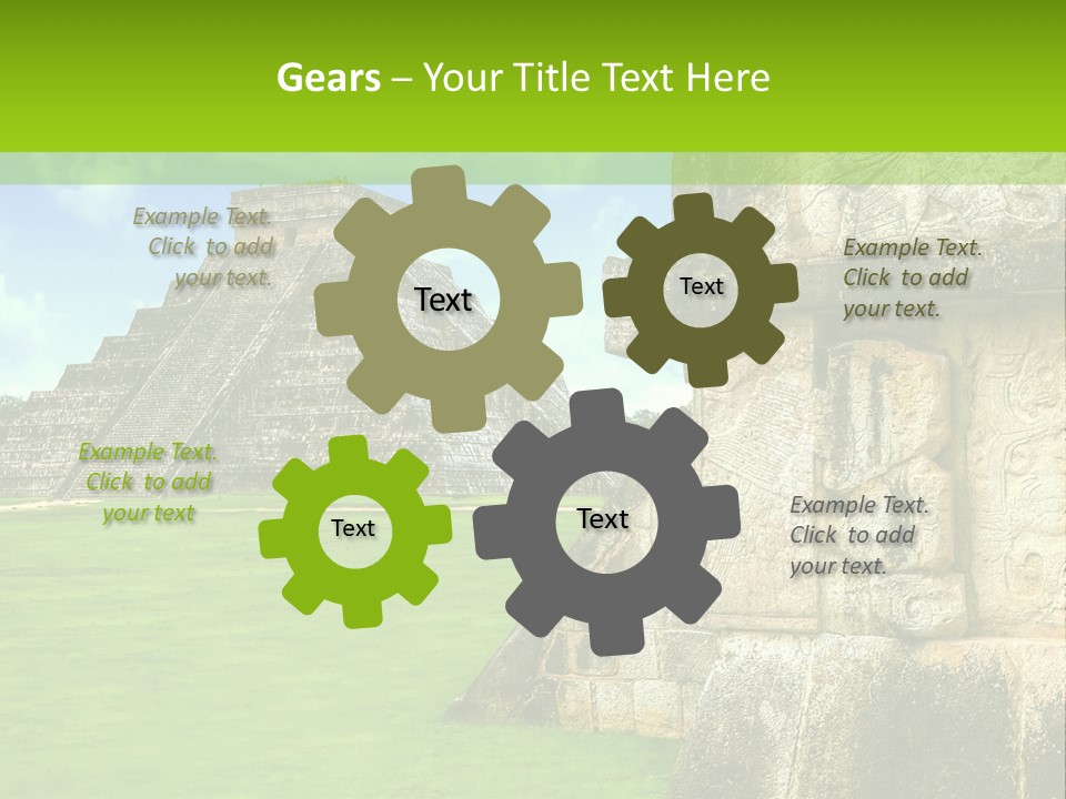 Wonder Mayan Monument PowerPoint Template