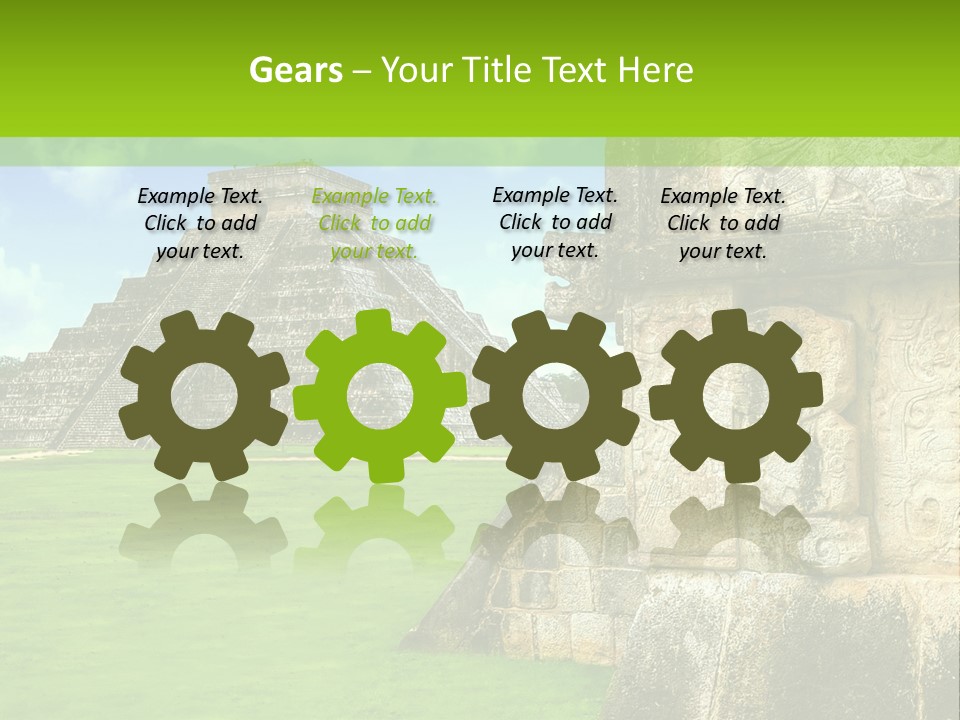 Wonder Mayan Monument PowerPoint Template