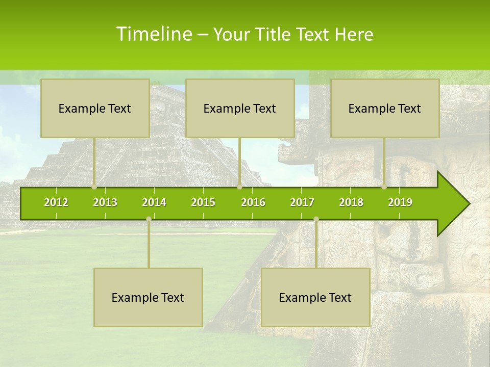 Wonder Mayan Monument PowerPoint Template