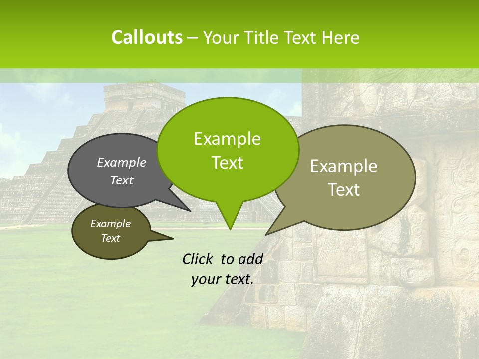 Wonder Mayan Monument PowerPoint Template