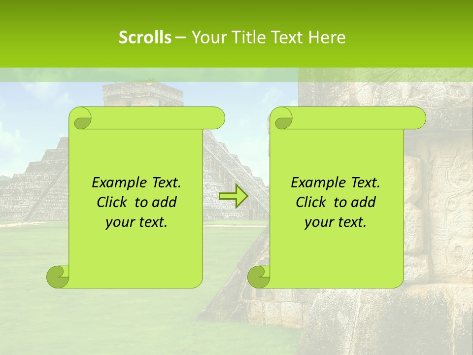 Wonder Mayan Monument PowerPoint Template