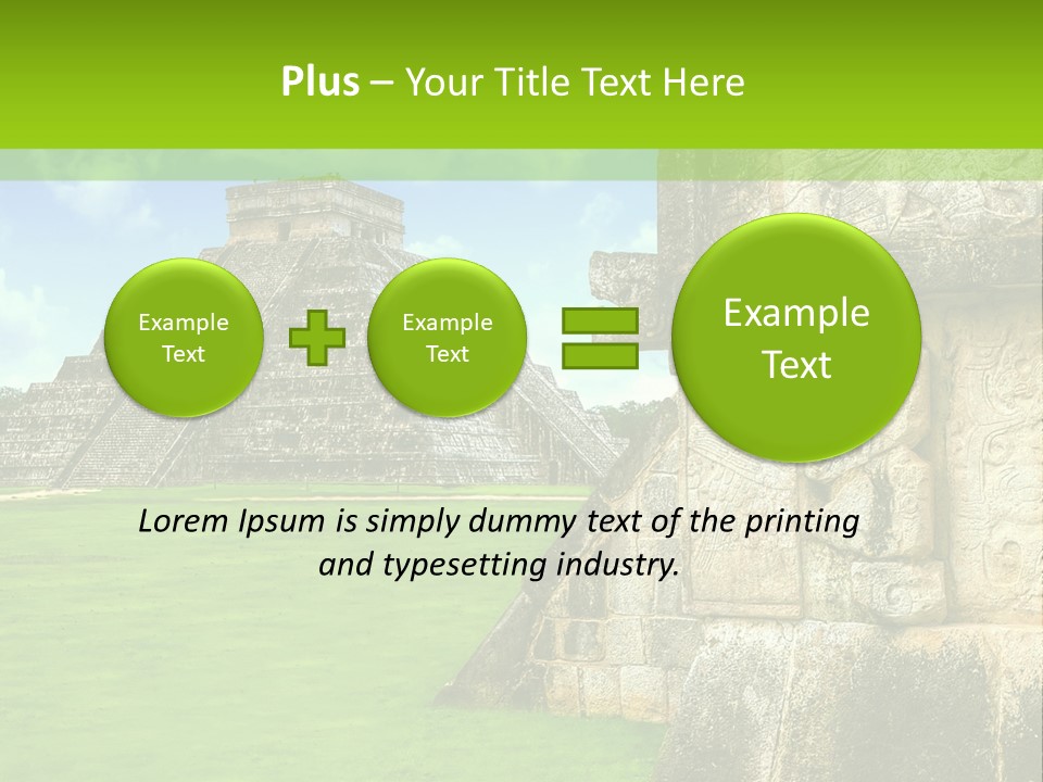 Wonder Mayan Monument PowerPoint Template