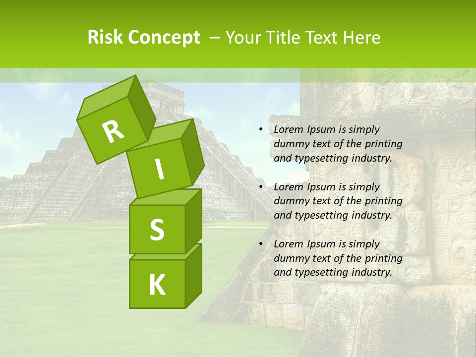 Wonder Mayan Monument PowerPoint Template