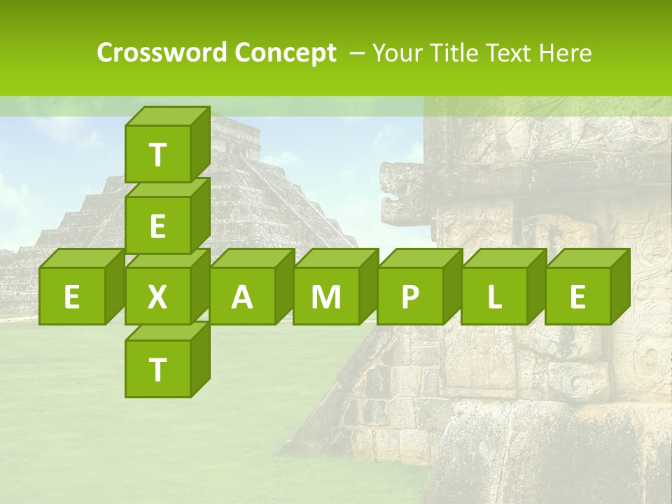 Wonder Mayan Monument PowerPoint Template