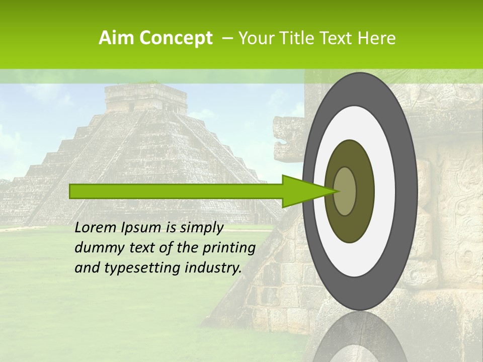 Wonder Mayan Monument PowerPoint Template