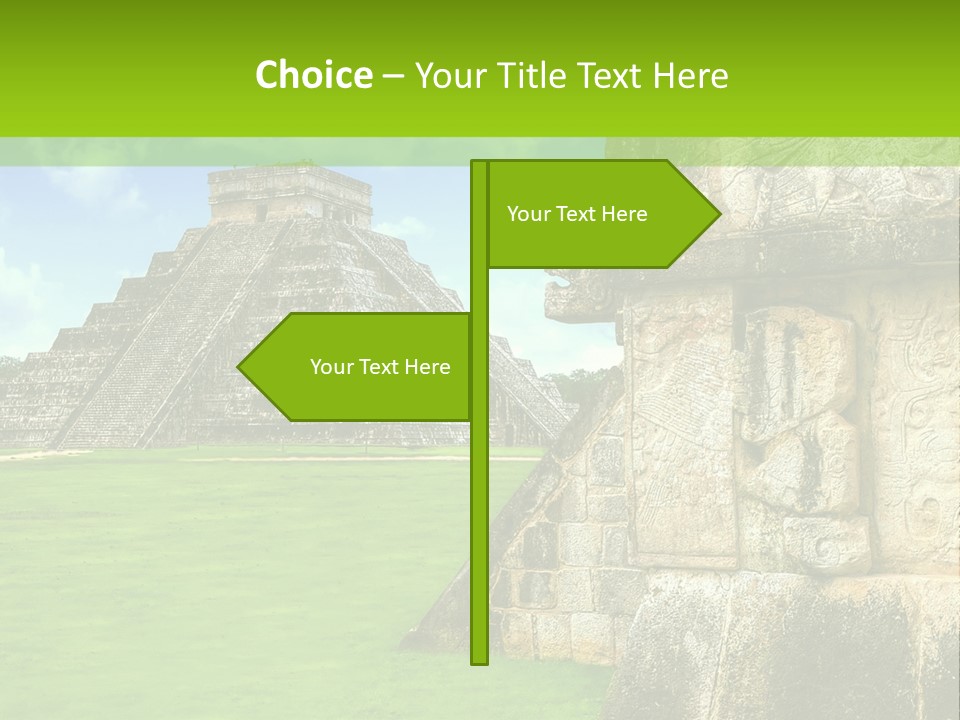 Wonder Mayan Monument PowerPoint Template