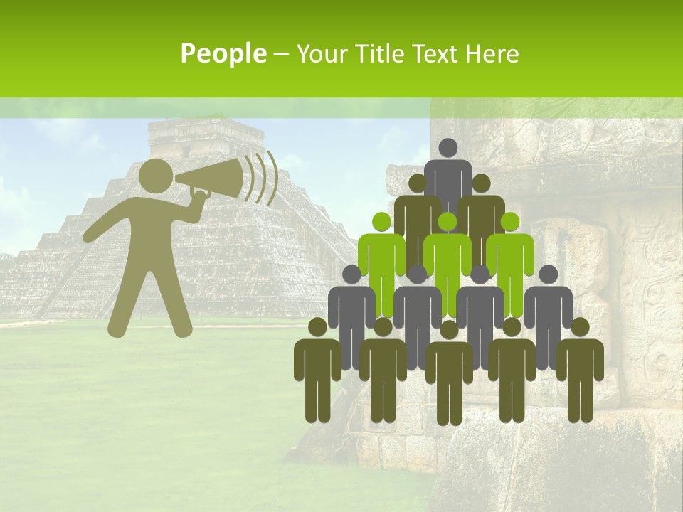 Wonder Mayan Monument PowerPoint Template