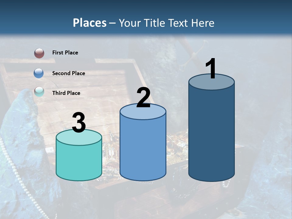 Ancient Golden Underwater PowerPoint Template