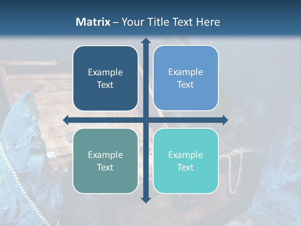 Ancient Golden Underwater PowerPoint Template