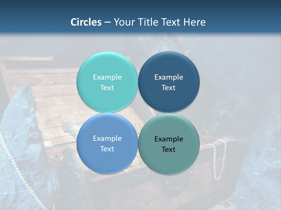 Ancient Golden Underwater PowerPoint Template