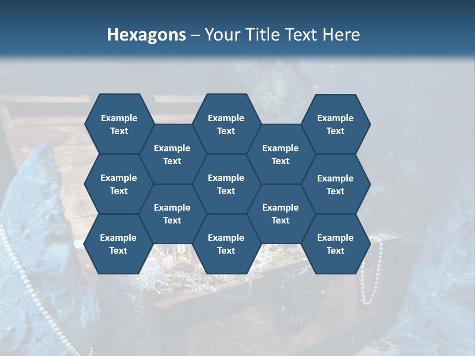 Ancient Golden Underwater PowerPoint Template