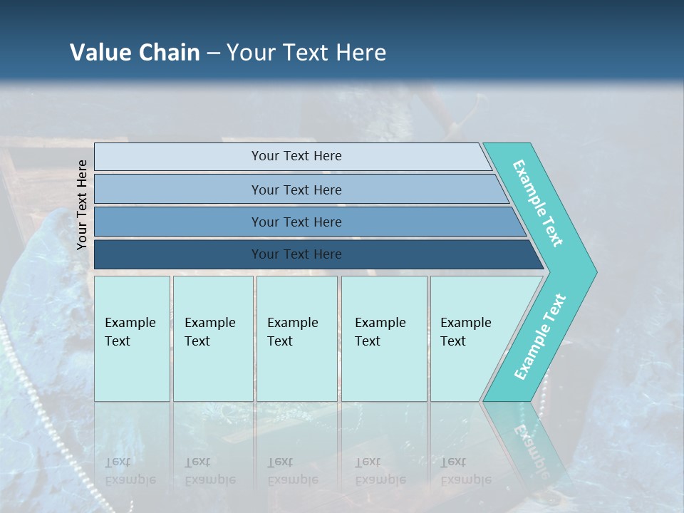 Ancient Golden Underwater PowerPoint Template
