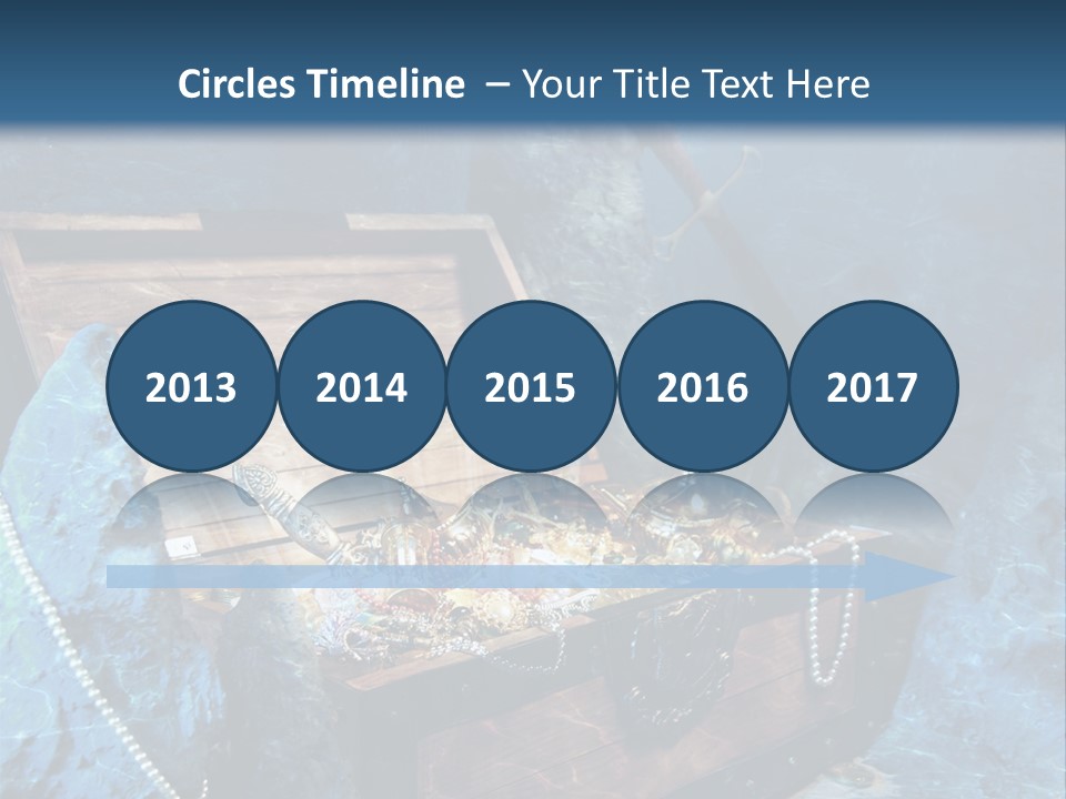 Ancient Golden Underwater PowerPoint Template