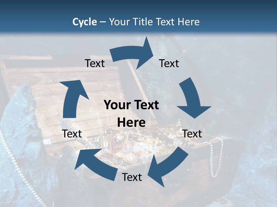 Ancient Golden Underwater PowerPoint Template