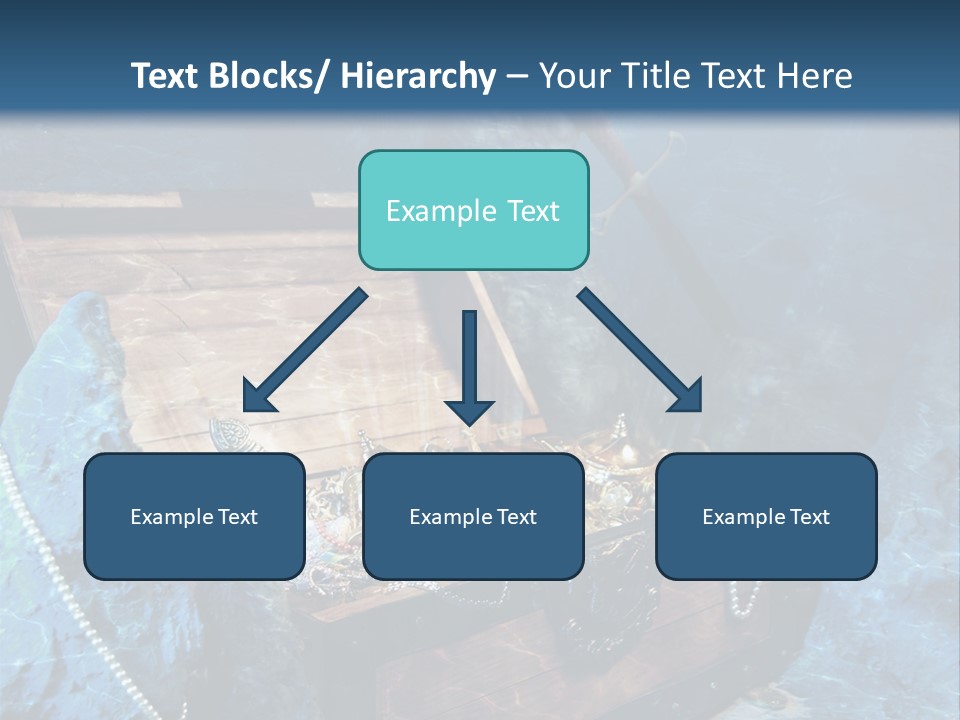 Ancient Golden Underwater PowerPoint Template