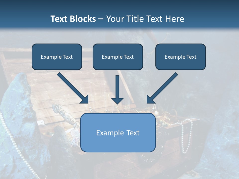 Ancient Golden Underwater PowerPoint Template