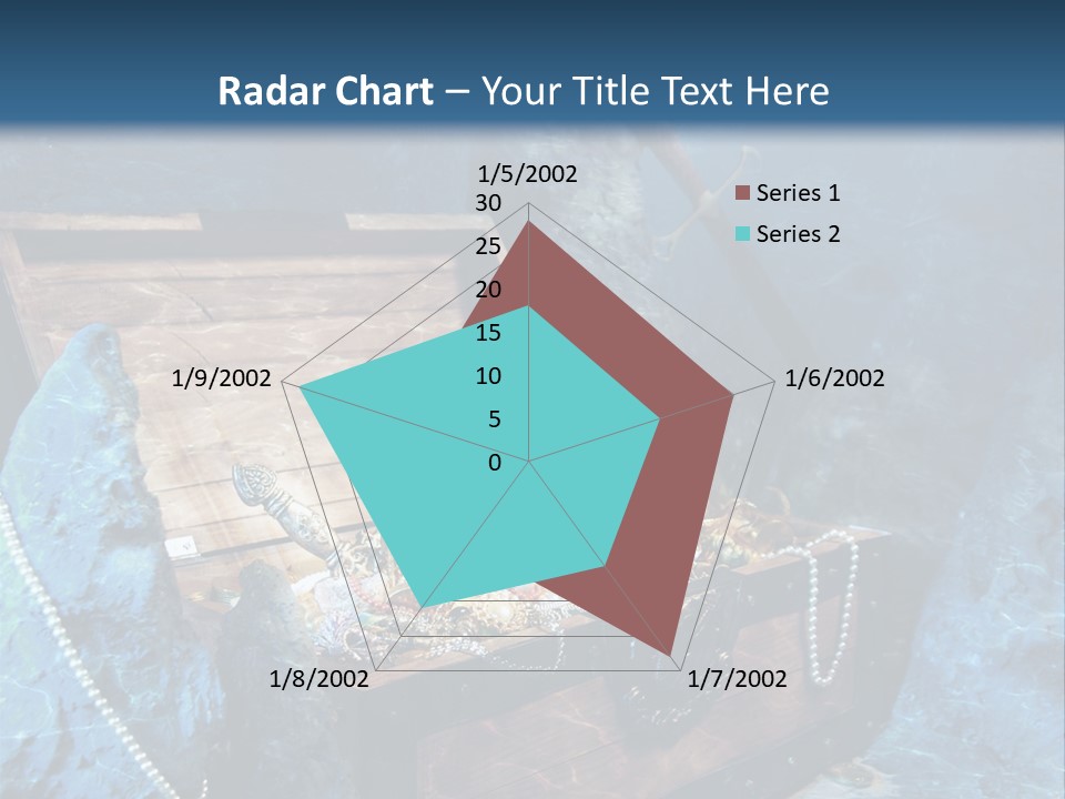 Ancient Golden Underwater PowerPoint Template