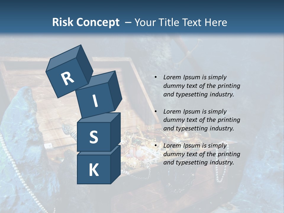 Ancient Golden Underwater PowerPoint Template