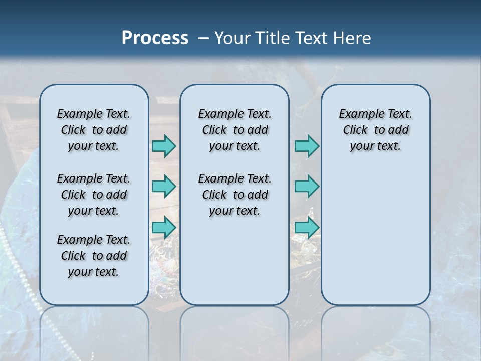 Ancient Golden Underwater PowerPoint Template