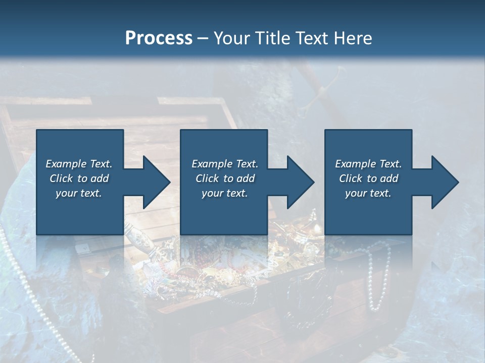 Ancient Golden Underwater PowerPoint Template