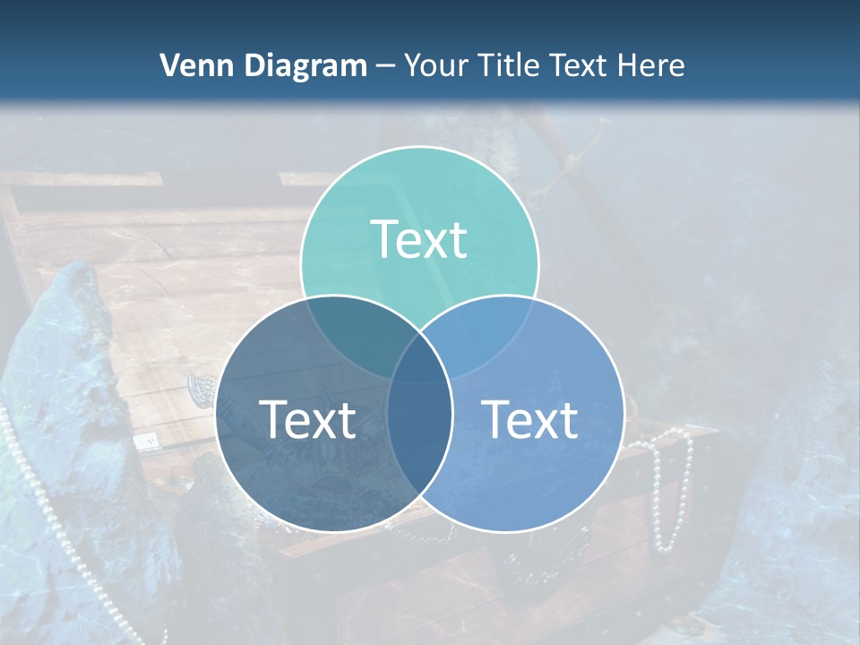 Ancient Golden Underwater PowerPoint Template