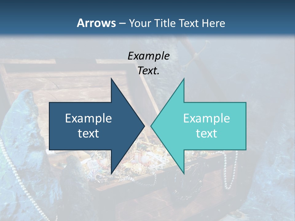 Ancient Golden Underwater PowerPoint Template