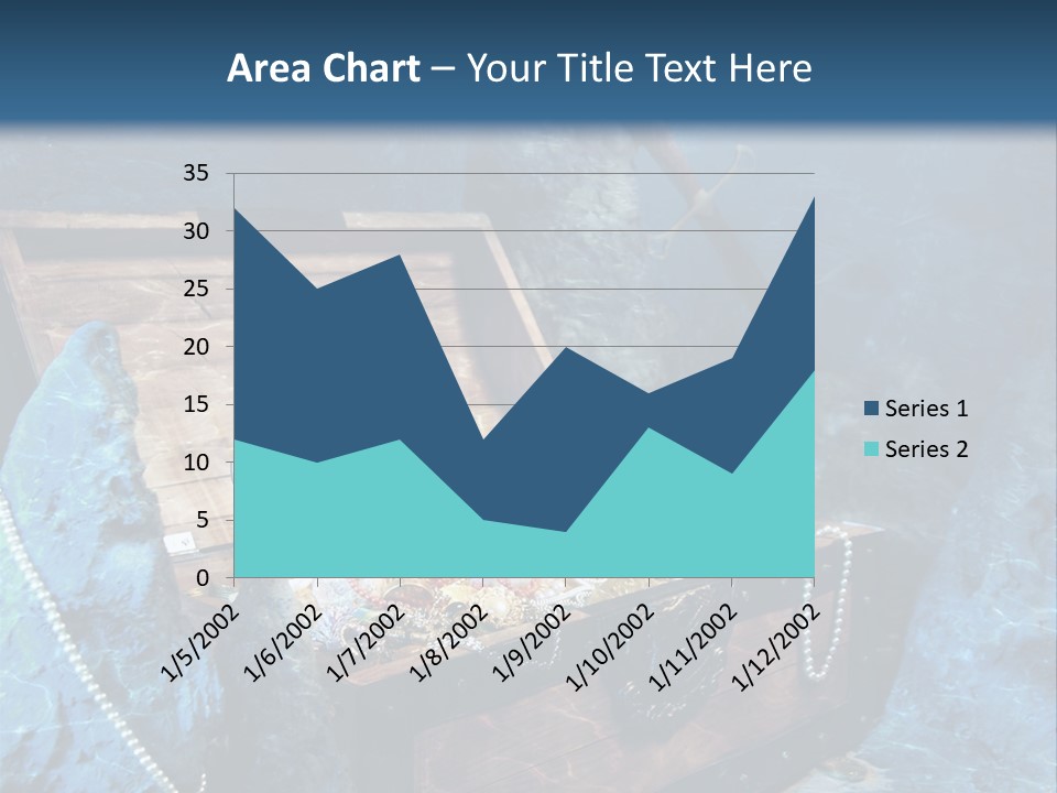 Ancient Golden Underwater PowerPoint Template