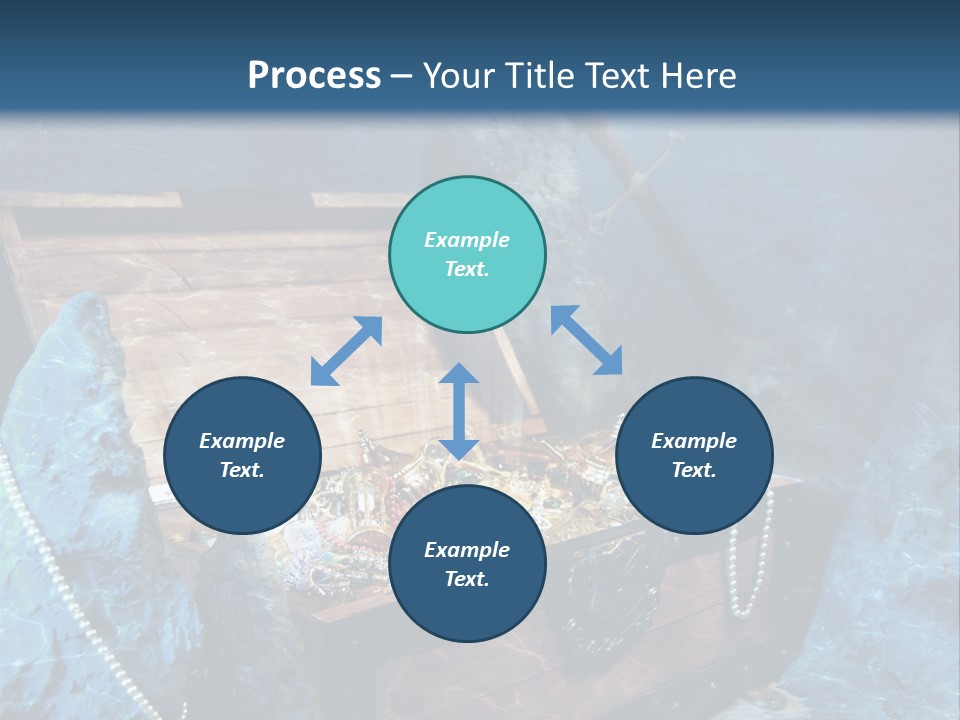 Ancient Golden Underwater PowerPoint Template