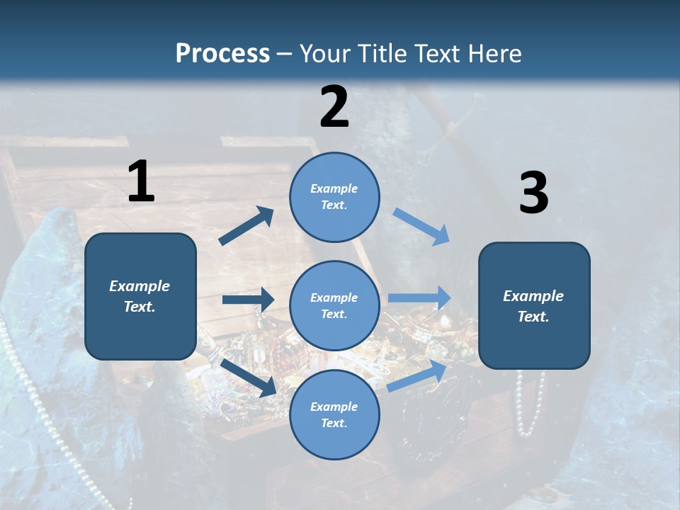 Ancient Golden Underwater PowerPoint Template