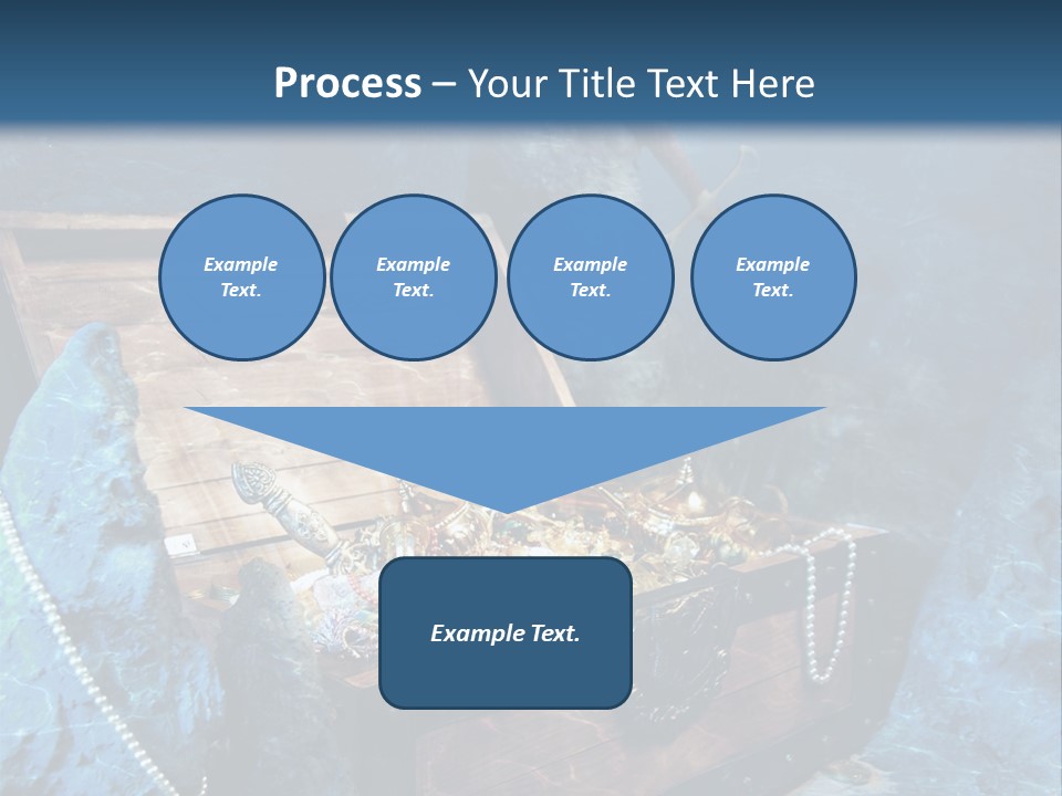 Ancient Golden Underwater PowerPoint Template