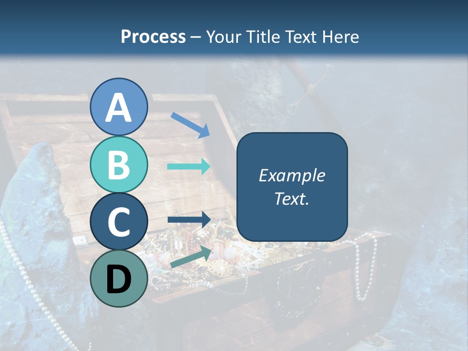 Ancient Golden Underwater PowerPoint Template