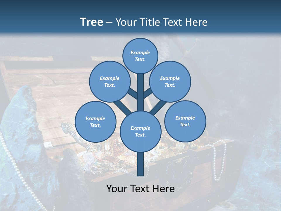 Ancient Golden Underwater PowerPoint Template