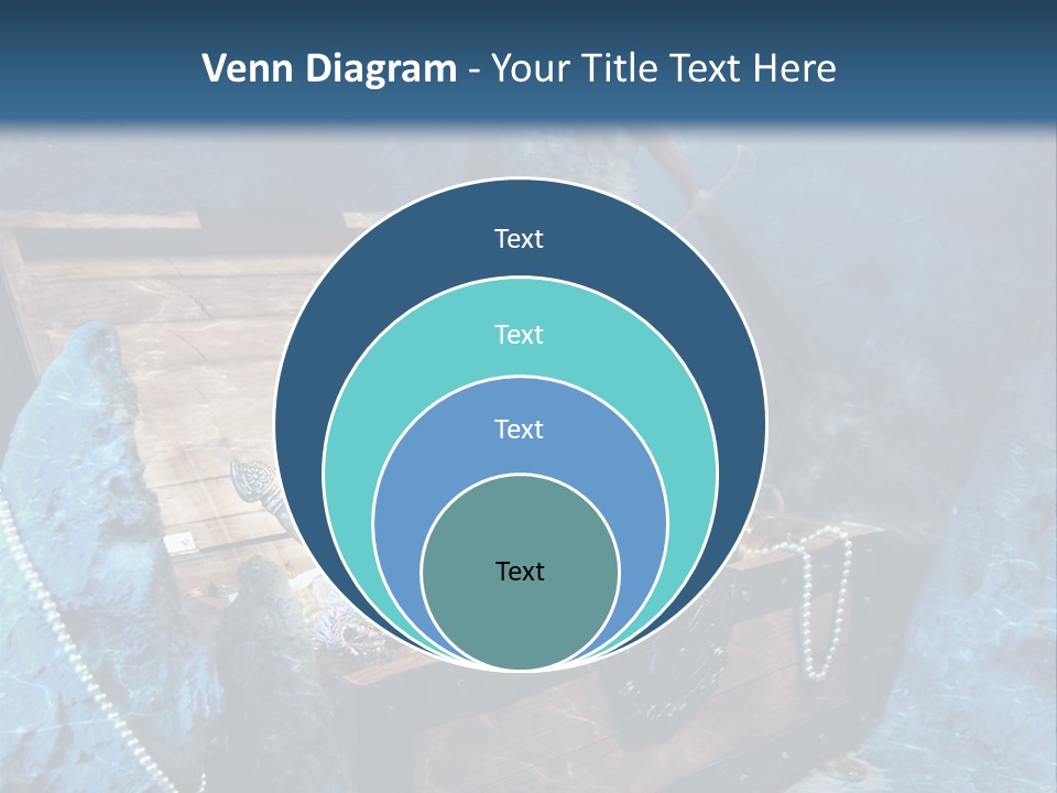 Ancient Golden Underwater PowerPoint Template