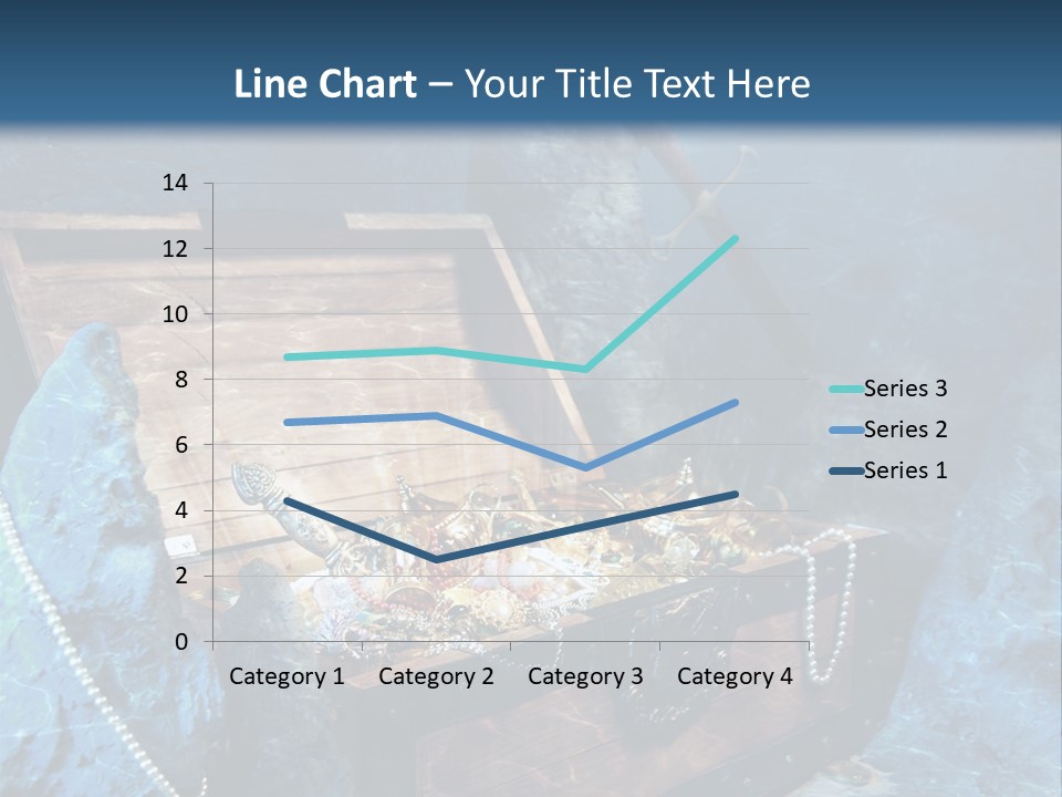 Ancient Golden Underwater PowerPoint Template
