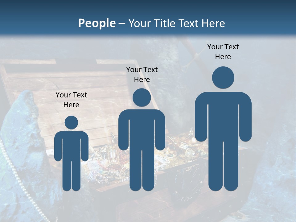 Ancient Golden Underwater PowerPoint Template