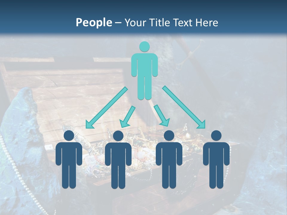 Ancient Golden Underwater PowerPoint Template