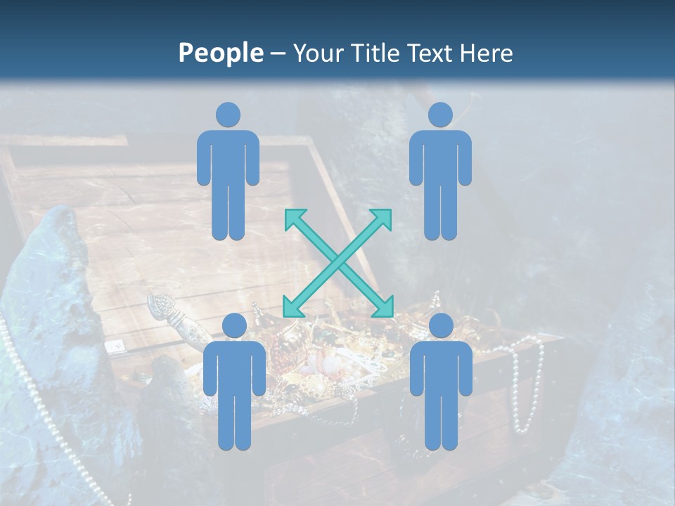 Ancient Golden Underwater PowerPoint Template